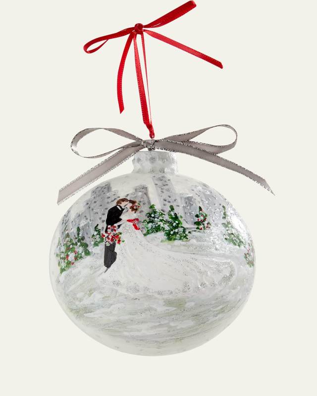 Christmas Wedding Christmas Ornament